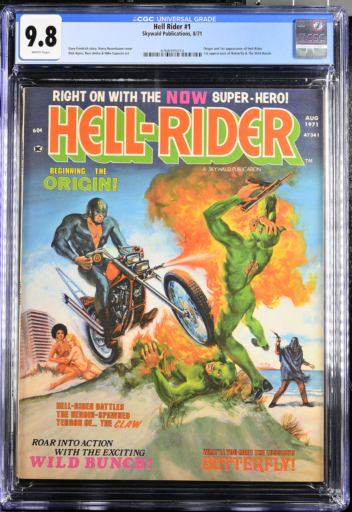 Hell Rider #1 CGC 9.8 w