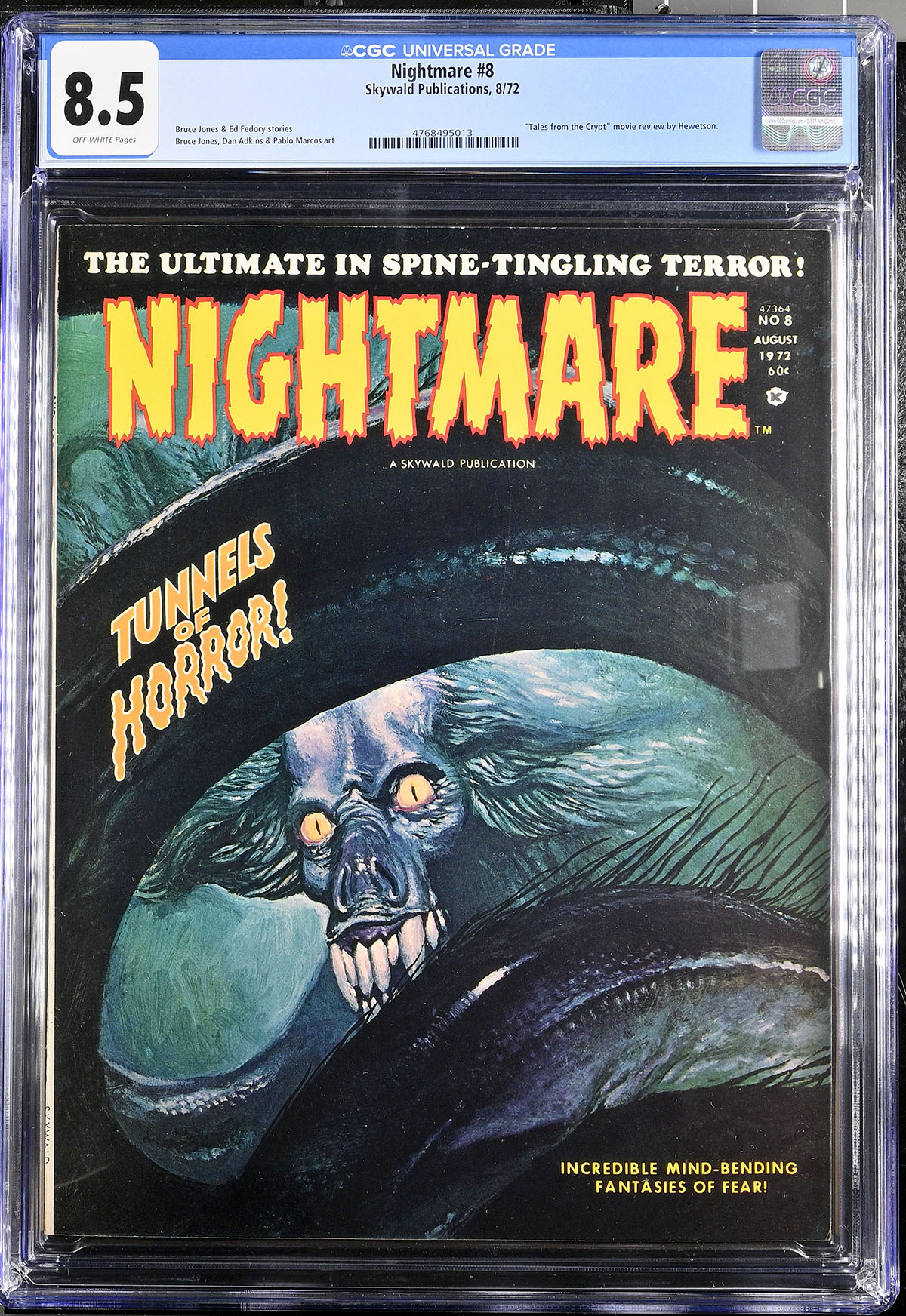 Nightmare #8 CGC 8.5 ow