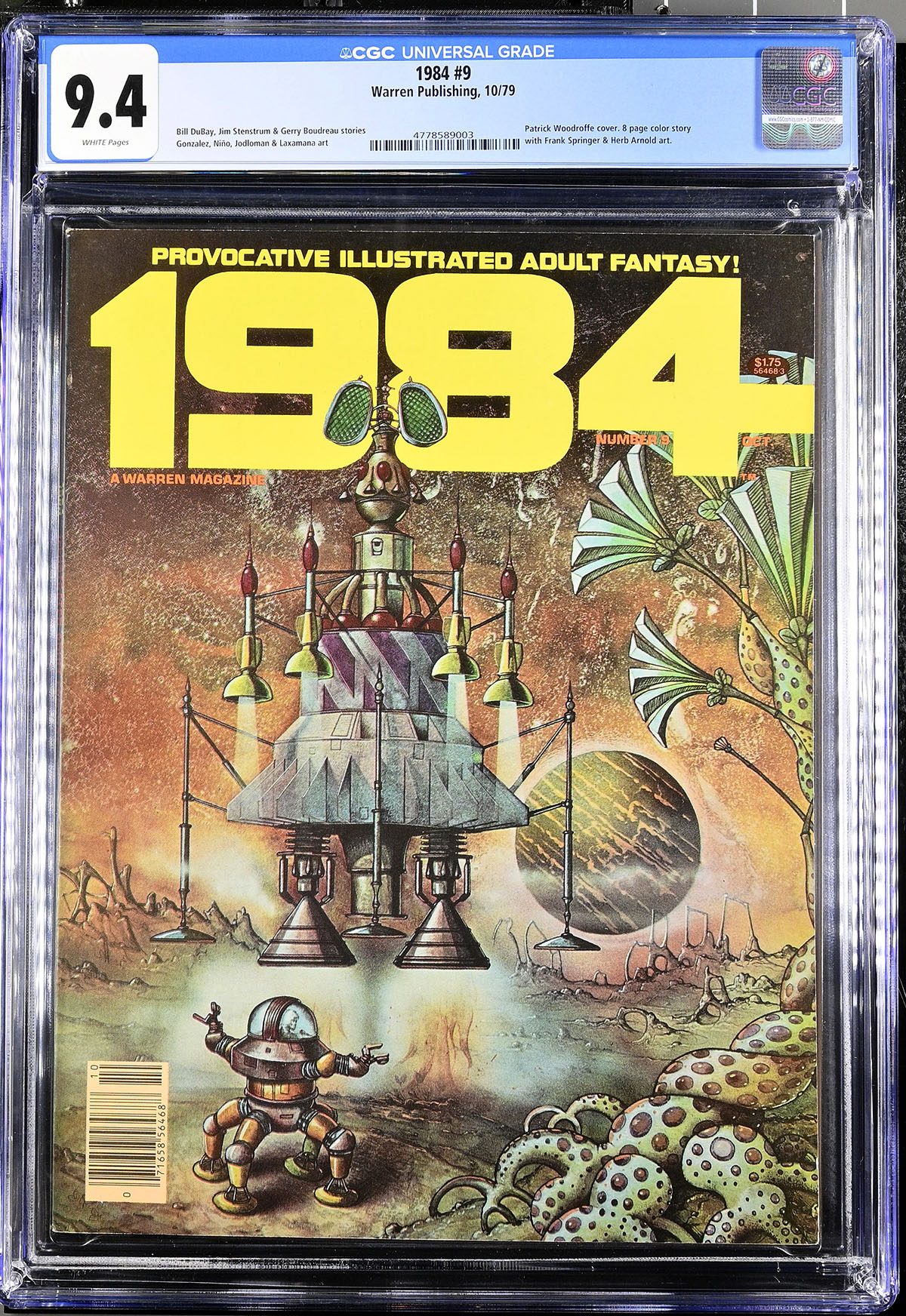 1984 #9 CGC 9.4 w
