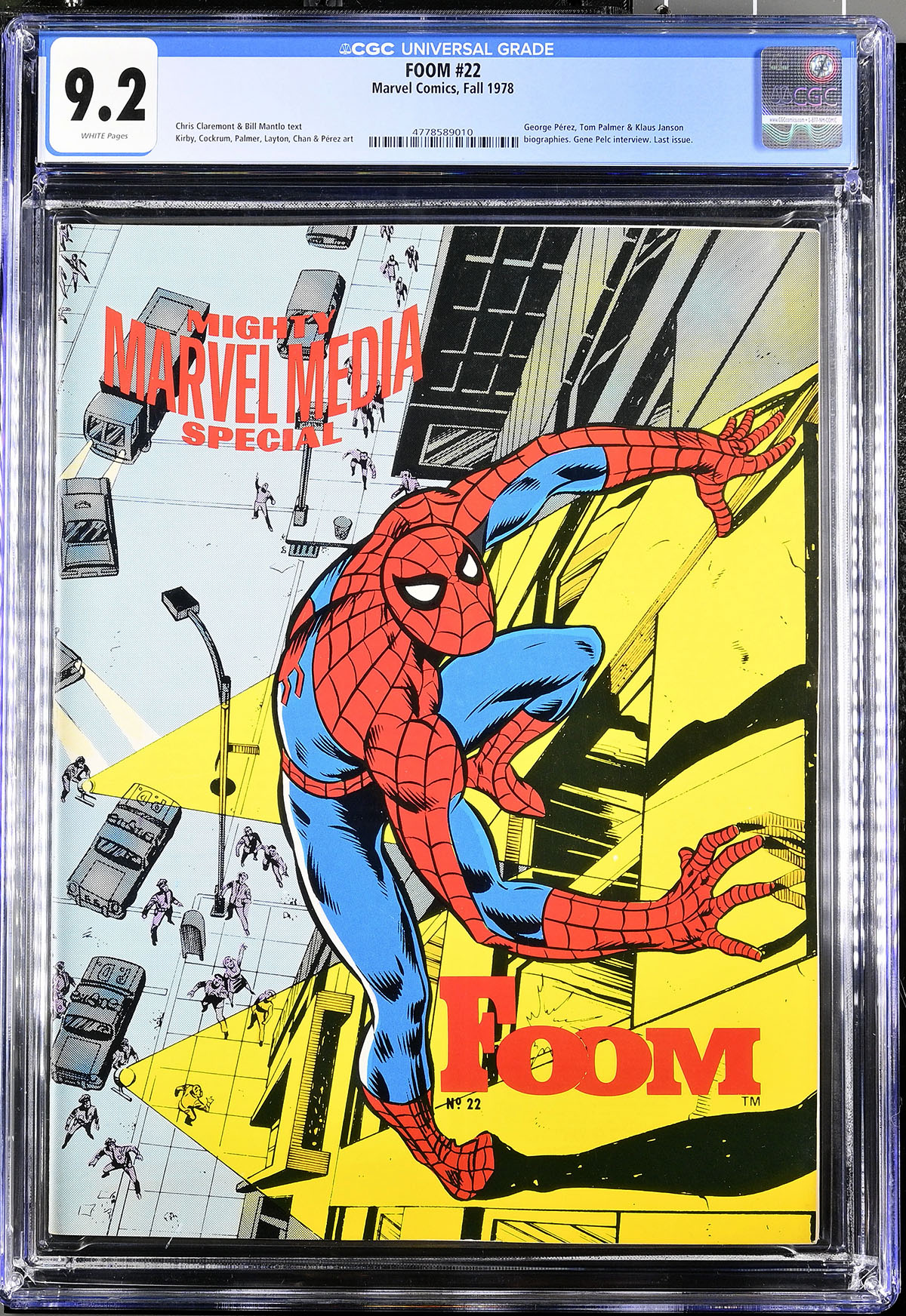 FOOM #22 CGC 9.2 w