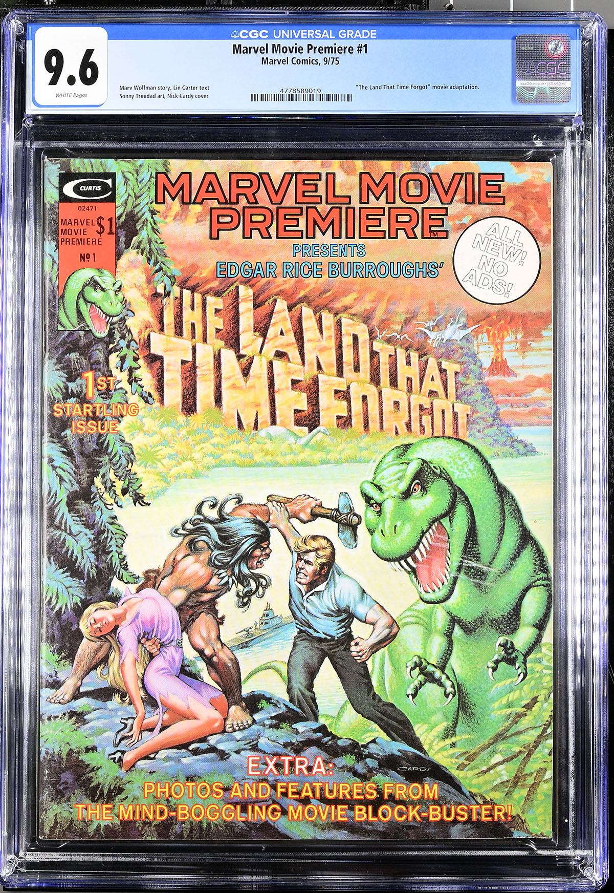 Marvel Movie Premiere #1 CGC 9.6 w