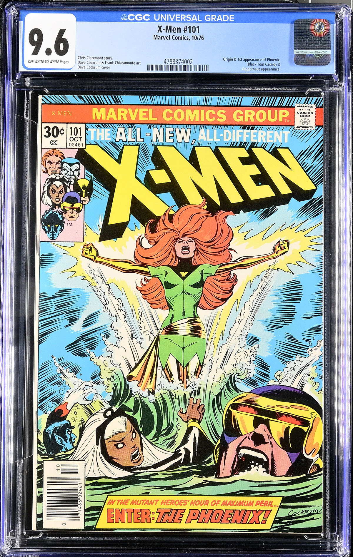 X-Men #101 CGC 9.6 ow/w