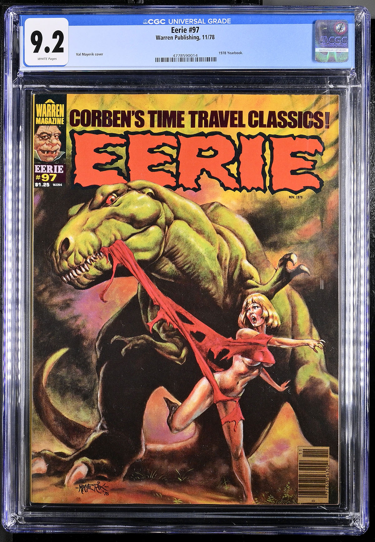 Eerie #97 CGC 9.2 w