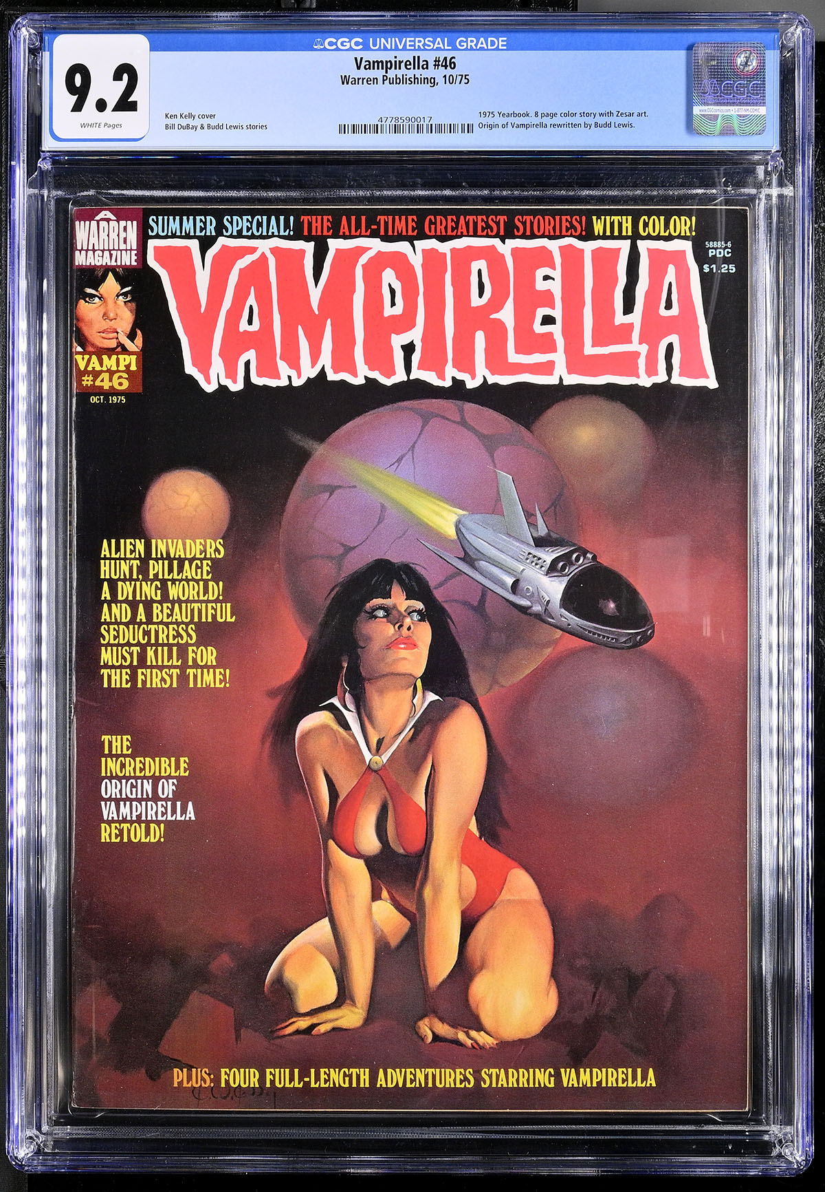 Vampirella #46 CGC 9.2 w