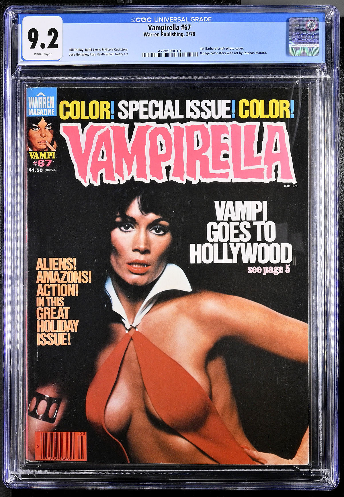 Vampirella #67 CGC 9.2 w