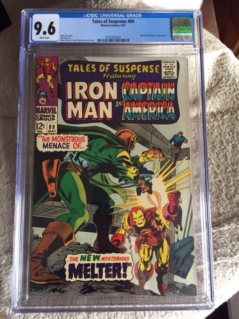 Tales of Suspense #89 CGC 9.6 w