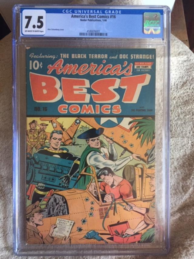 America's Best Comics #16 CGC 7.5 ow/w