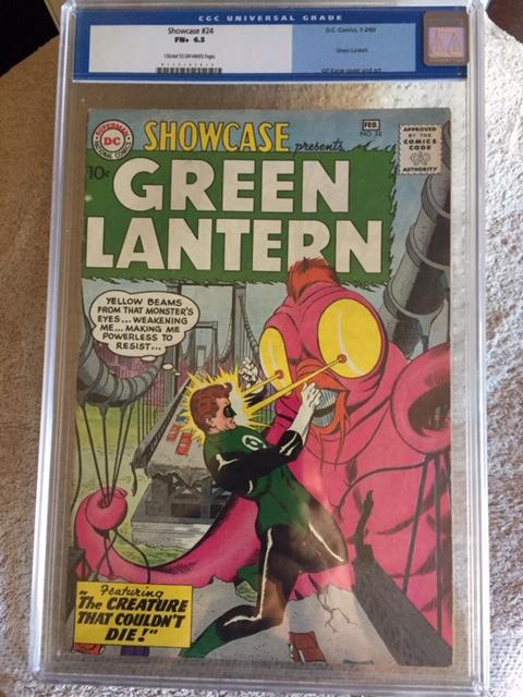 Showcase #24 CGC 6.5 cr/ow