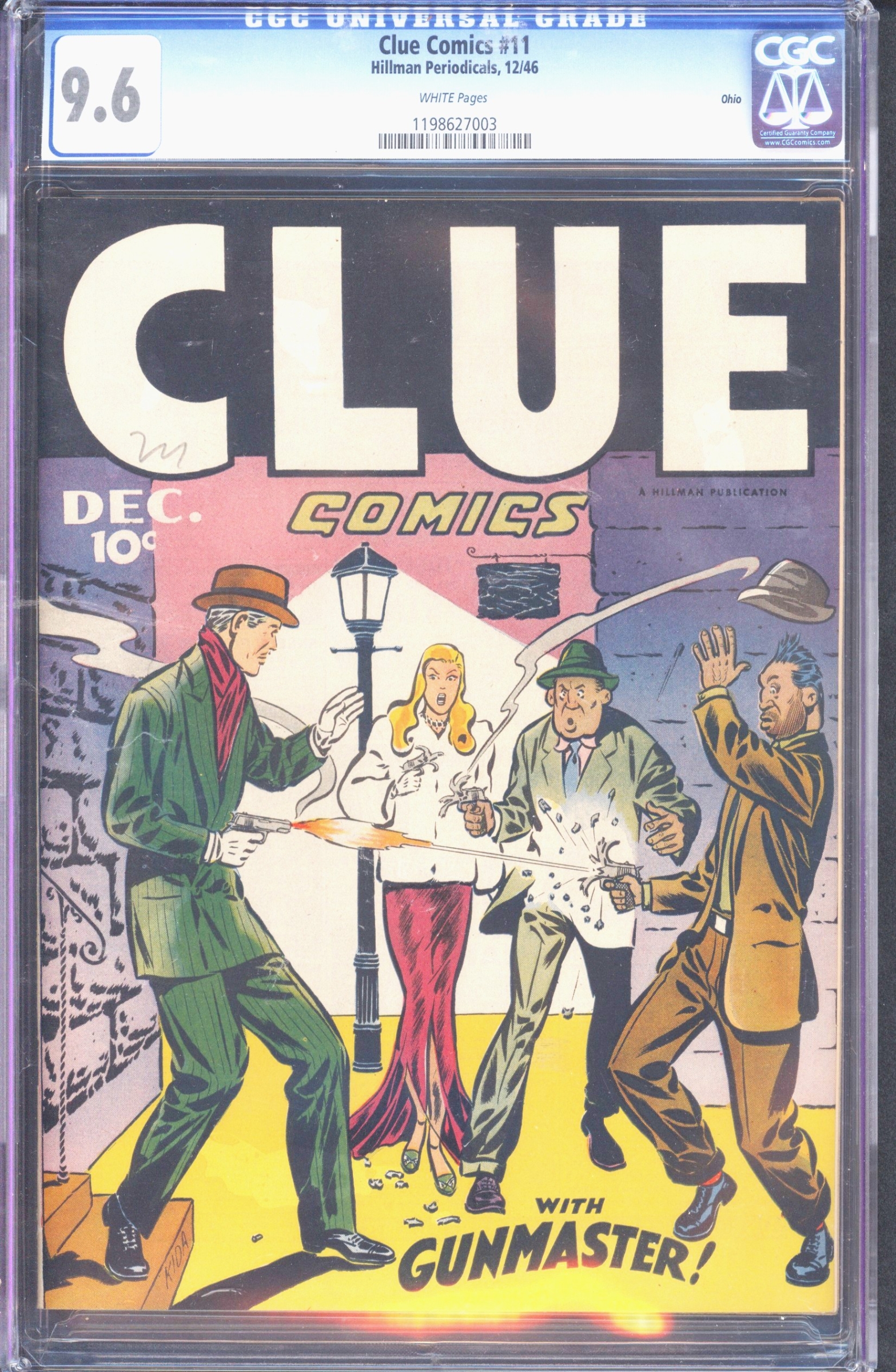 Clue Comics #11 CGC 9.6 w