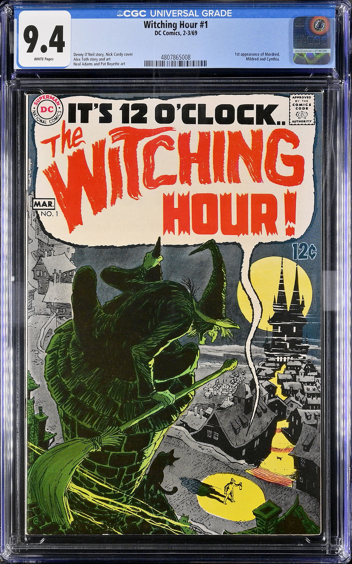 Witching Hour #1 CGC 9.4 w