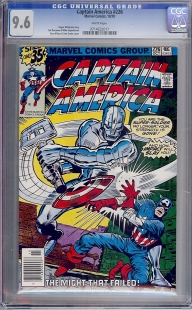 Auction Highlight: Captain America #226 9.6 White