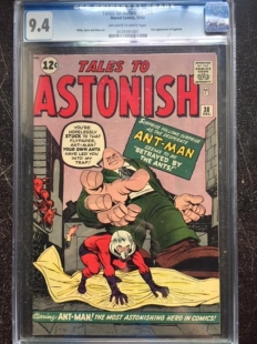 Auction Highlight: Tales to Astonish #38 9.4 Off-White to White