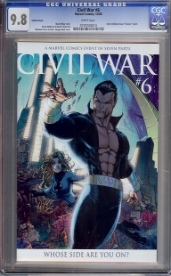 Auction Highlight: Civil War #6 9.8 White