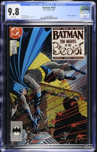 Auction Highlight: Batman #418 9.8 White