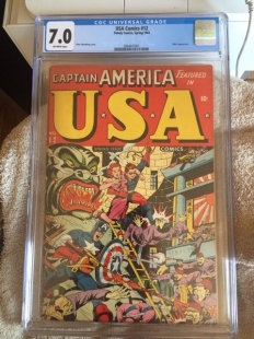 Auction Highlight: USA Comics #12 7.0 Off-White