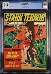 Auction Highlight: Stark Terror #1 9.4 White