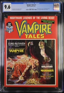 Auction Highlight: Vampire Tales #1 9.6 White