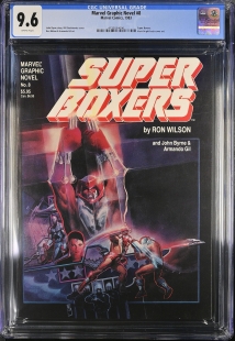 Auction Highlight: Marvel Graphic Novel #8 9.6 White
