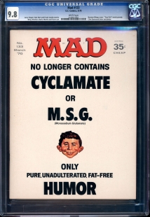 Auction Highlight: Mad #133 9.8 White