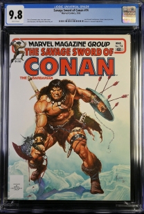 Auction Highlight: Savage Sword of Conan #74 9.8 White