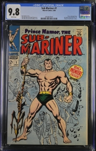 Auction Highlight: Sub-Mariner #1 9.8 White