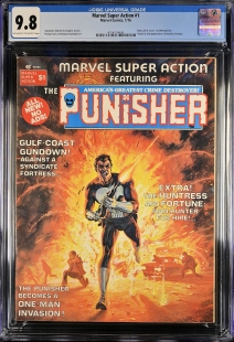 Auction Highlight: Marvel Super Action #1 9.8 Off-White to White