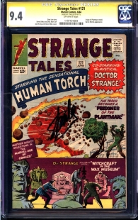 Auction Highlight: Strange Tales #121 9.4 Off-White