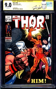 Auction Highlight: Thor #165 9.0 White