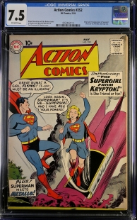Auction Highlight: Action Comics #252 7.5 Off-White