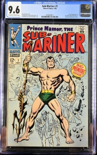 Auction Highlight: Sub-Mariner #1 9.6 Off-White to White