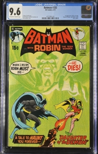Auction Highlight: Batman #232 9.6 Off-White to White