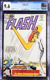 Auction Highlight: Flash #124 9.6 Off-White to White
