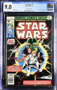 Auction Highlight: Star Wars #1 9.0 White