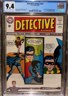 Auction Highlight: Detective Comics #327 9.4 Off-White to White