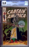 Captain America #113 CGC 3.0 ow/w