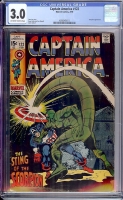 Captain America #122 CGC 3.0 ow/w