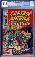 Captain America #136 CGC 7.5 ow/w