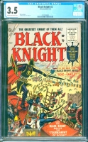 Black Knight #2 CGC 3.5 cr/ow