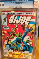G.I. Joe, A Real American Hero #1 CGC 9.8 w Newsstand Edition