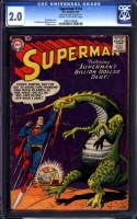 Superman #114 CGC 2.0 cr/ow