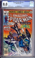 Amazing Spider-Man #171 CGC 8.0 ow/w