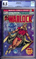 Warlock #9 CGC 8.5 cr/ow