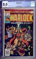 Warlock #15 CGC 8.0 w