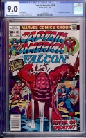 Captain America #208 CGC 9.0 w