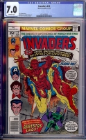 Invaders #22 CGC 7.0 ow