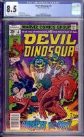 Devil Dinosaur #4 CGC 8.5 ow/w