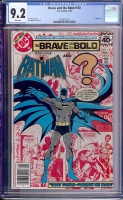 Brave and the Bold #150 CGC 9.2 w