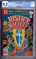 All-Star Comics #66 CGC 9.2 ow/w