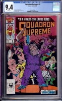 Squadron Supreme #9 CGC 9.4 w