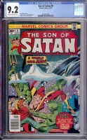 Son of Satan #6 CGC 9.2 ow/w